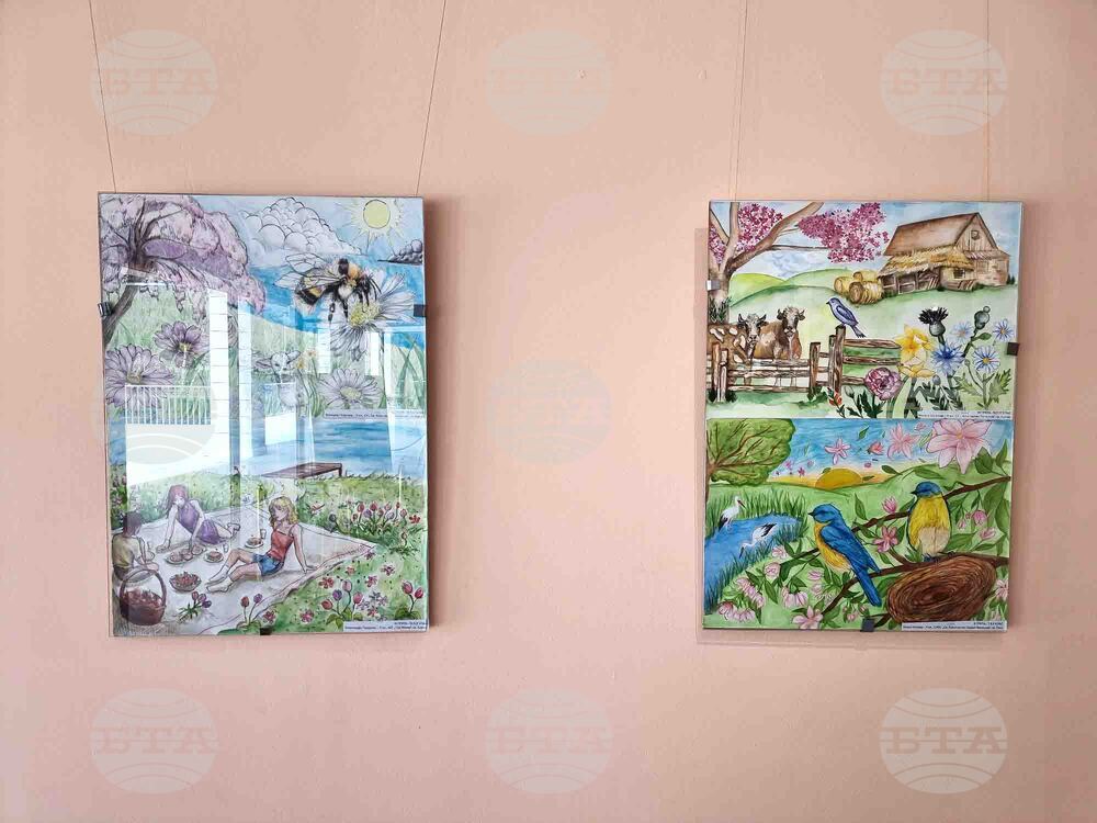 Кюстендил - „Пролет върху листа“ - изложба