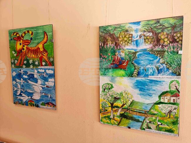 Кюстендил - „Пролет върху листа“ - изложба