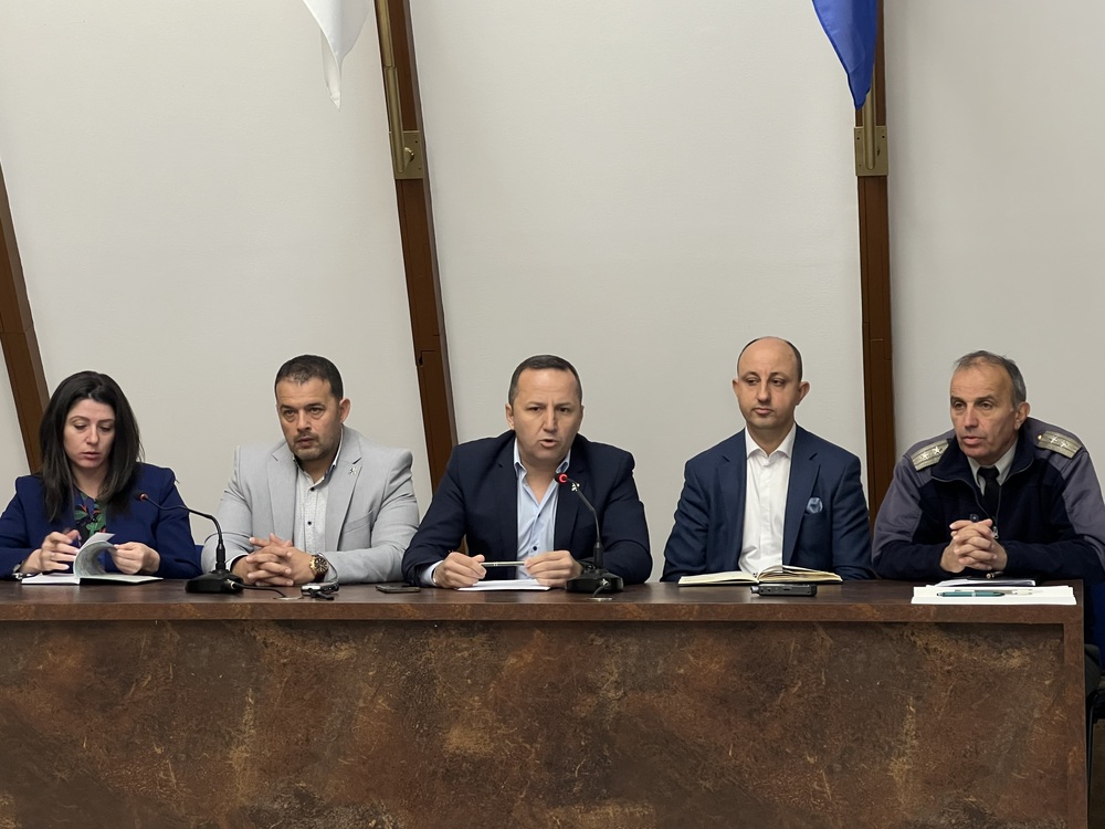 „Време е за действия“, категоричен бе Георги Динев на Областния съвет за намаляване на риска от бедствия в област Благоевград