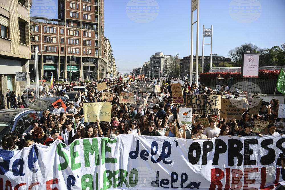 Italy Climate Protest