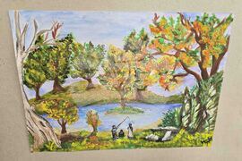 Видин - читалище - изложба - детски рисунки