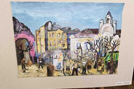 Видин - читалище - изложба - детски рисунки