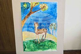 Видин - читалище - изложба - детски рисунки