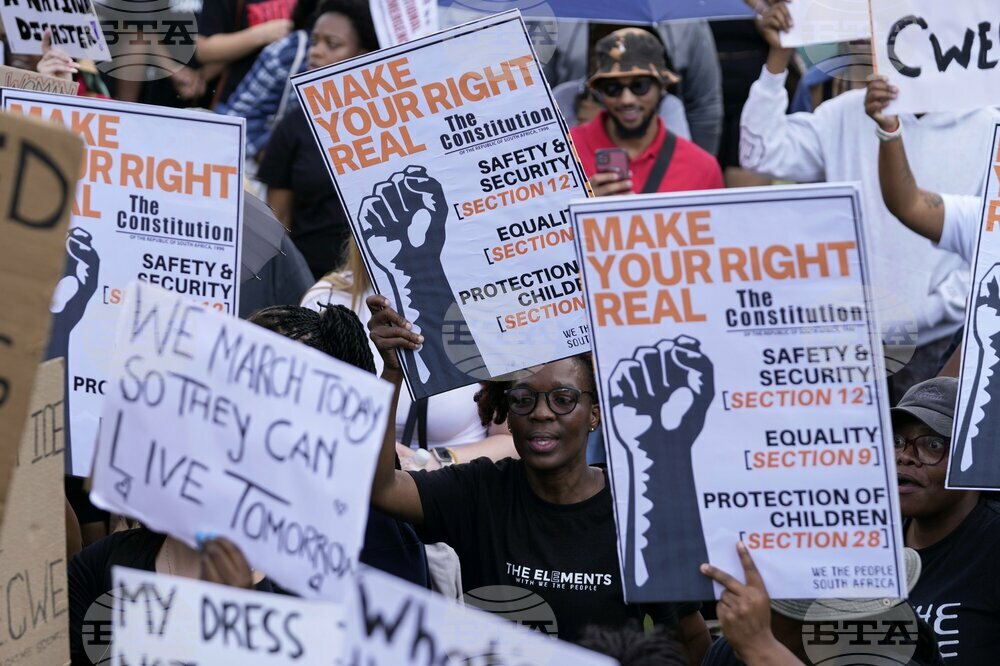 South Africa Women's Protest