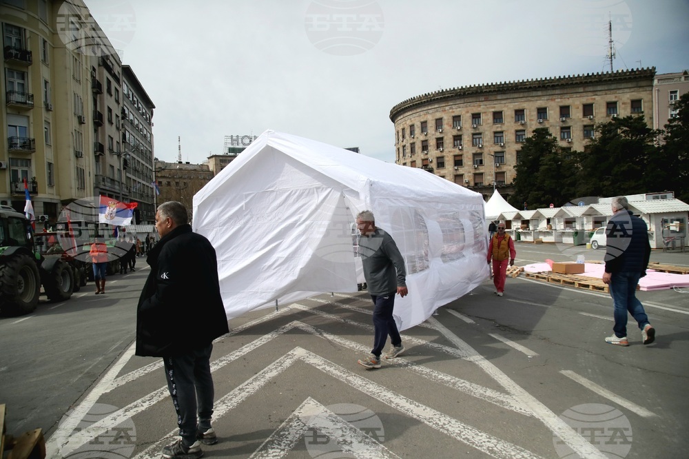 Сърбия - Александър Вучич - подкрепа - митинг - предстоящо 