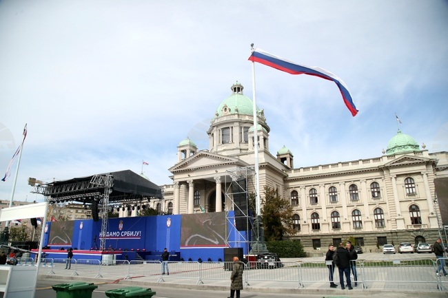 Сърбия - Александър Вучич - подкрепа - митинг - предстоящо 