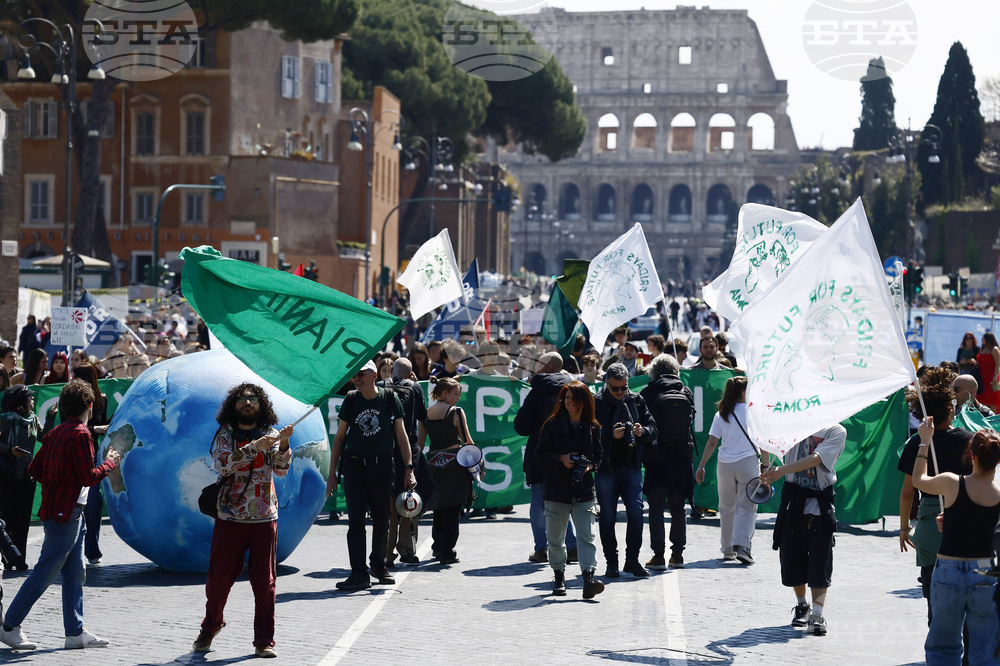 Italy Climate Protest