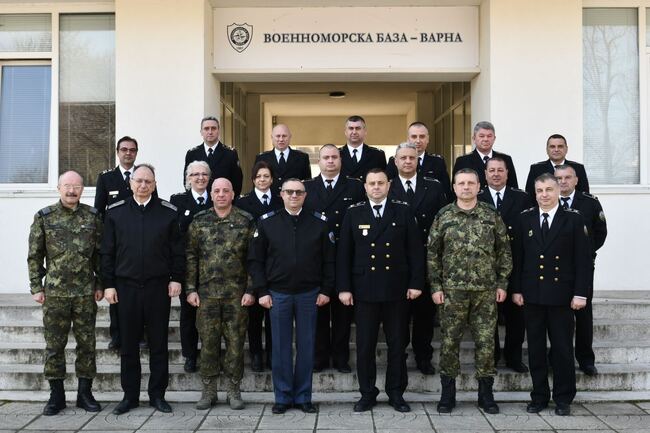 Проведе се методически сбор на флагманския старшина на Военноморските сили мичман Стефан Стефанов