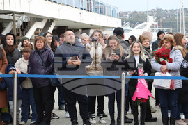 Варна - научноизследователски кораб „Св. св. Кирил и Методий“ - посрещане