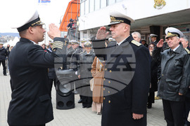 Варна - научноизследователски кораб „Св. св. Кирил и Методий“ - посрещане