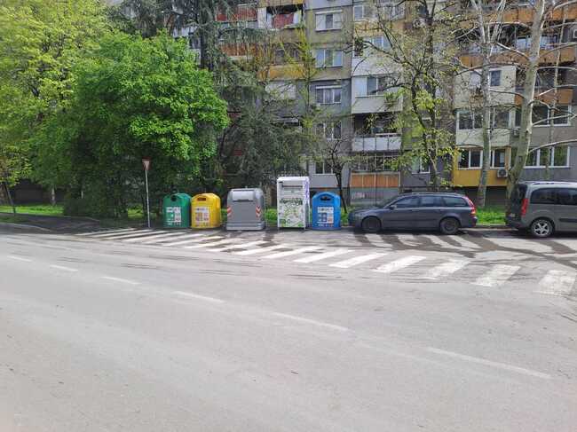 Община Русе: Предстоящ ремонт премества контейнерите за битови отпадъци и за разделно събиране по ул. „Ниш“
