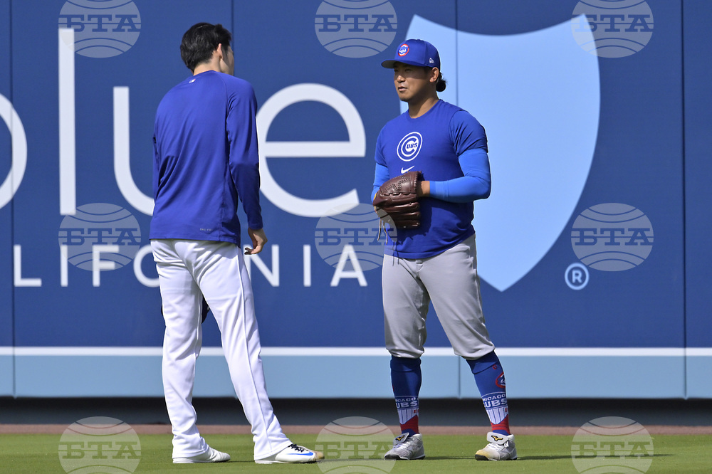 Cubs Dodgers Baseball