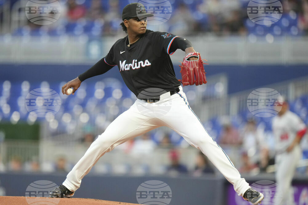 Nationals Marlins Baseball