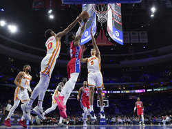 Hawks 76ers Basketball