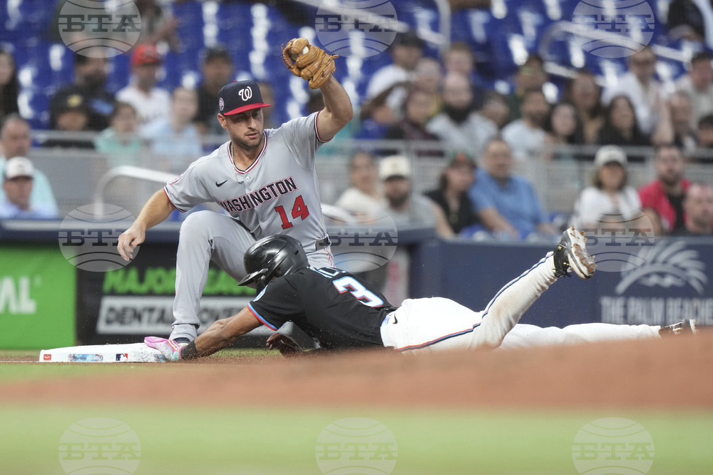 Nationals Marlins Baseball