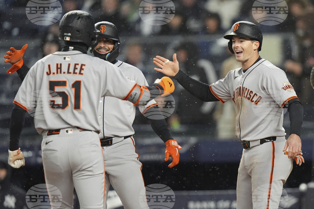 Giants Yankees Baseball