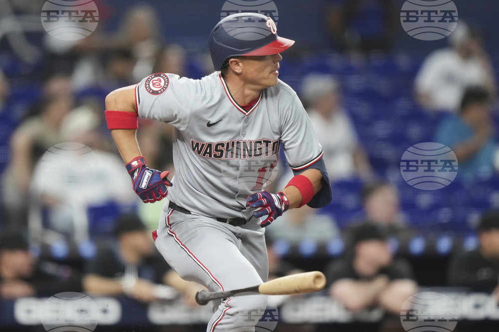 Nationals Marlins Baseball