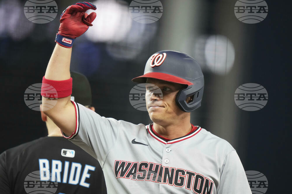 Nationals Marlins Baseball