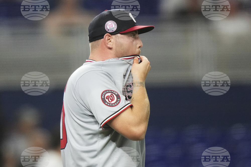 Nationals Marlins Baseball