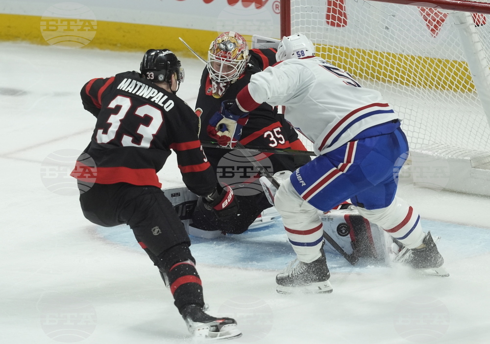 Canadiens Senators Hockey