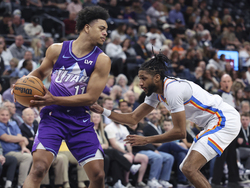 Thunder Jazz Basketball