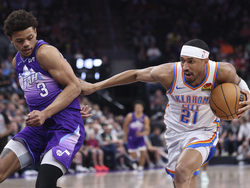 Thunder Jazz Basketball