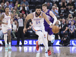 Thunder Jazz Basketball