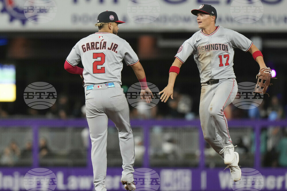 Nationals Marlins Baseball
