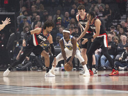 Warriors Trail Blazers Basketball