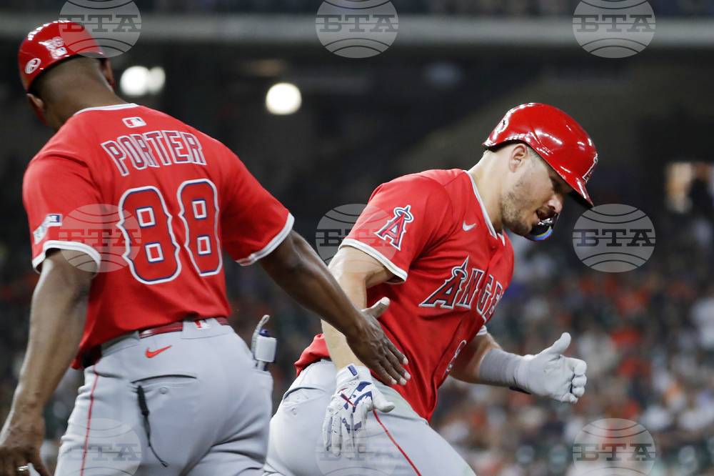 Angels Astros Baseball