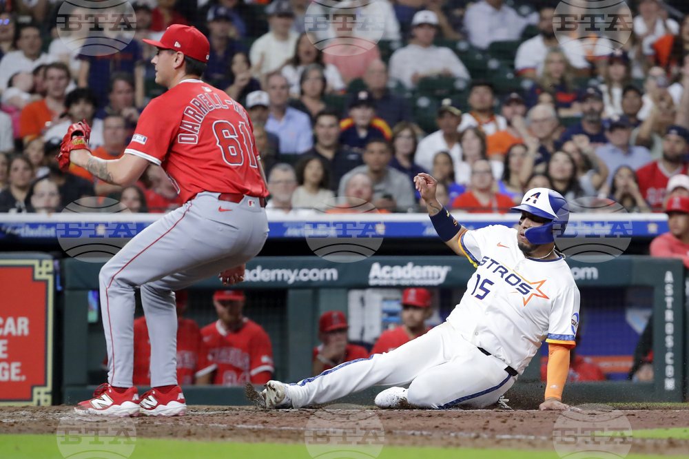 Angels Astros Baseball