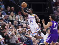Thunder Jazz Basketball