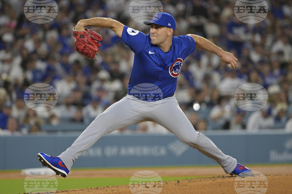 Cubs Dodgers Baseball