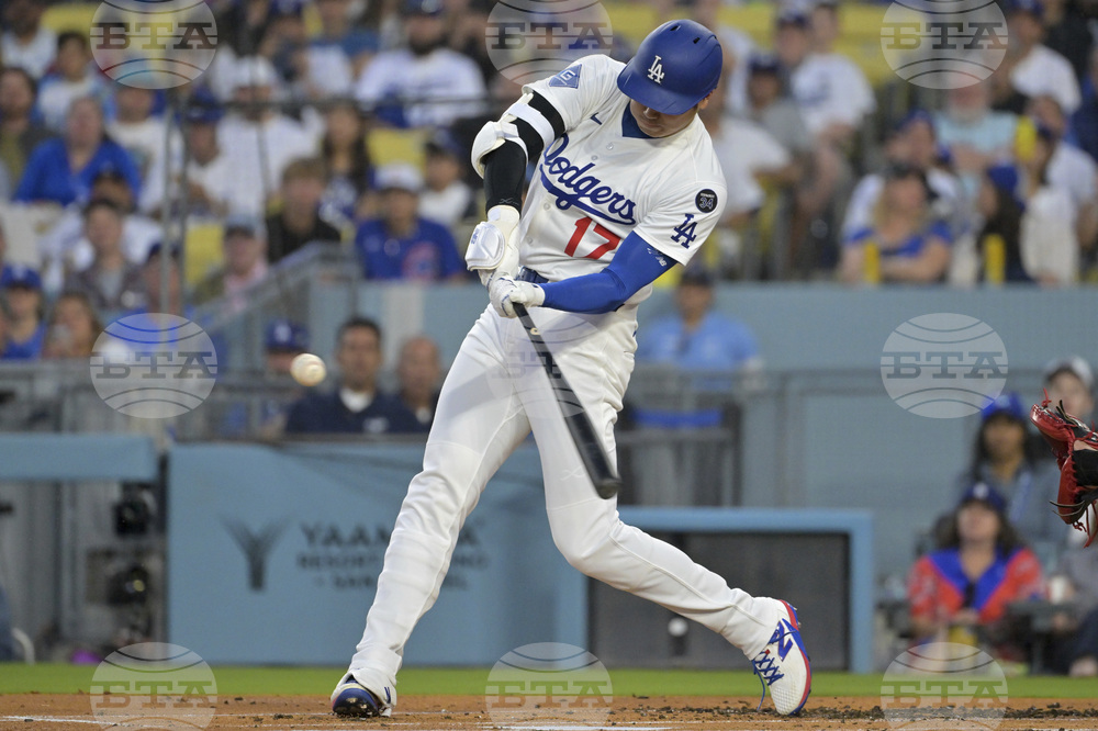 Cubs Dodgers Baseball