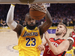Rockets Lakers Basketball