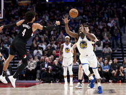 Warriors Trail Blazers Basketball