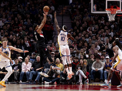 Warriors Trail Blazers Basketball