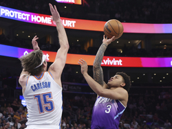 Thunder Jazz Basketball