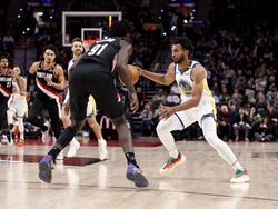 Warriors Trail Blazers Basketball