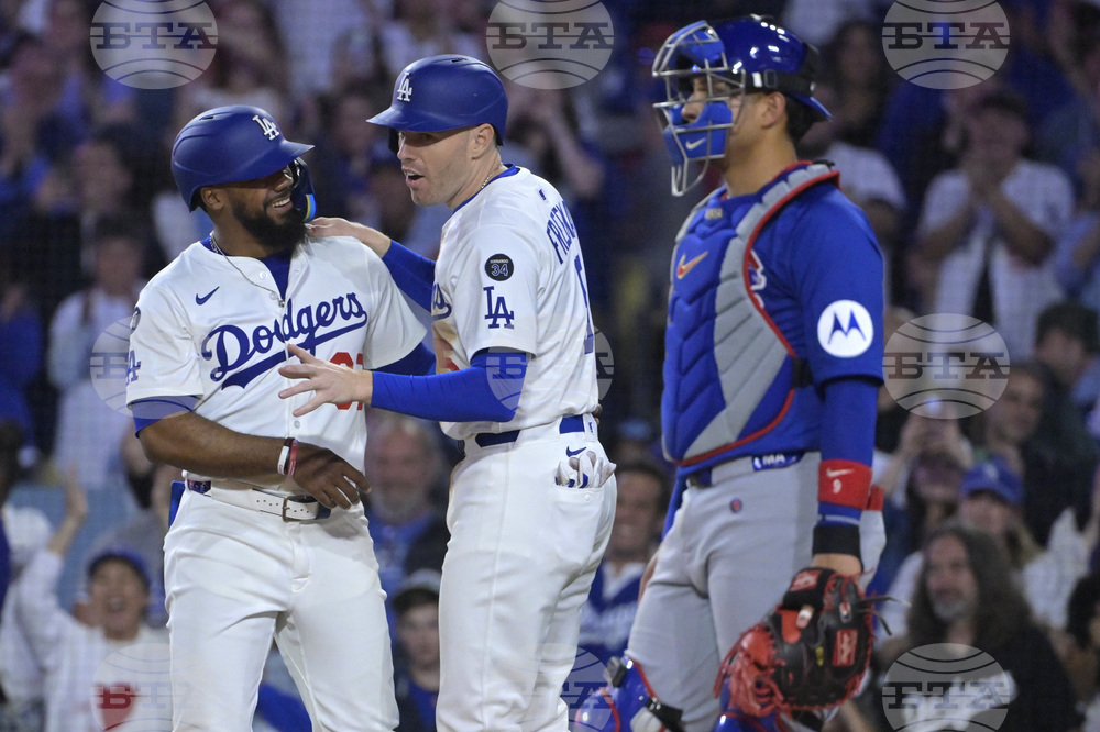 Cubs Dodgers Baseball