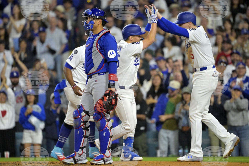 Cubs Dodgers Baseball
