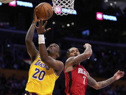 Rockets Lakers Basketball