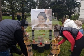 Село Телиш - протест - пътища