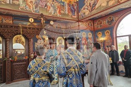 Село Хаджидимитрово - храм "Св. Архангели" - освещаване