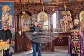 Село Хаджидимитрово - храм "Св. Архангели" - освещаване