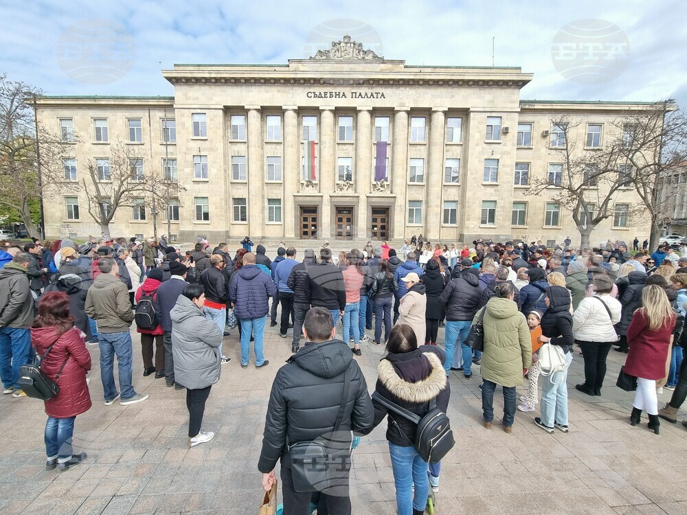 Русе - протест - пътища
