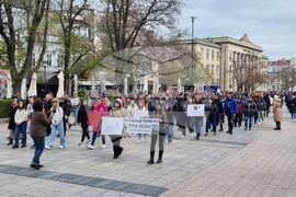 Русе - протест - пътища