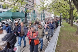 Русе - протест - пътища