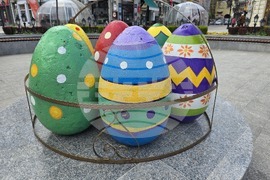 Видин - великденска украса