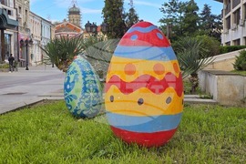 Видин - великденска украса